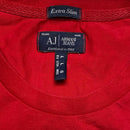 Armani Jeans Red Slim Fit Bike T Shirt (L)