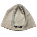 No Fear Eyes White Beanie Hat