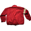 Stepson Vintage USA Red and Cream Puffer Jacket (L)