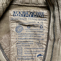 Napapijri Brown Sand Zip Jumper (XL)