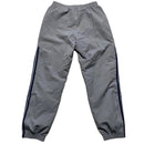 Adidas Grey White and Navy Stripes Shell Nylon Trackpant Bottoms (M)