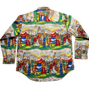Sixty Vintage Protestor Cartoon Shirt (M)