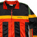 Adidas Rasta 90’s 80’s Black Red Yellow and Green Tracksuit Jacket (M)