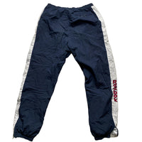 Reebok Vintage Shell Trackpant Baggy Navy White and Red Bottoms (S)