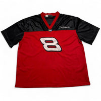 NASCAR Vintage y2k Dale Earnhardt Jr Red and Black Jersey (XL)