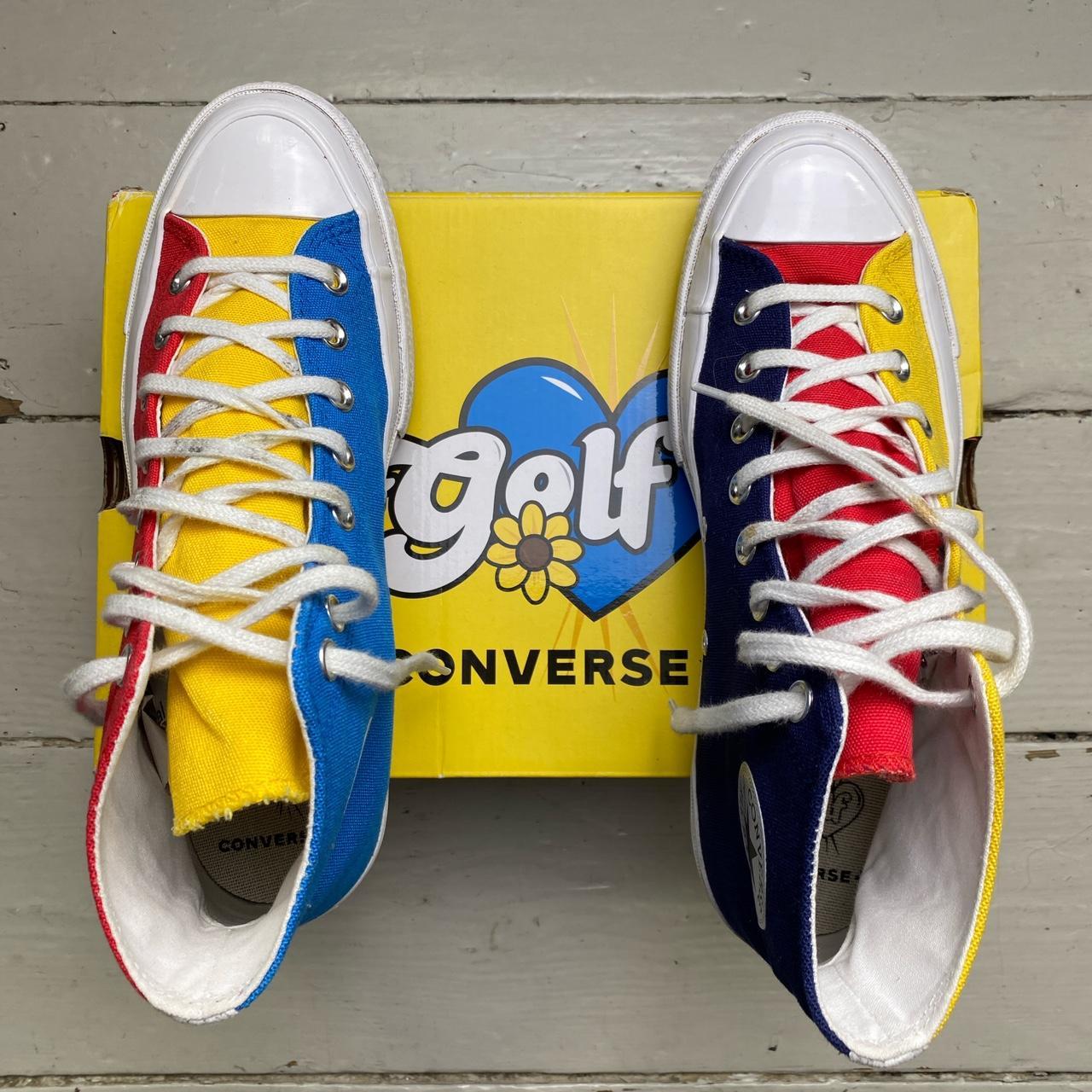 Golf Wang Tyler the Creator Converse Multi Colour High Trainers