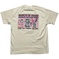 March of Dimes America 1997 Vintage Single Stitch T Shirt (L)