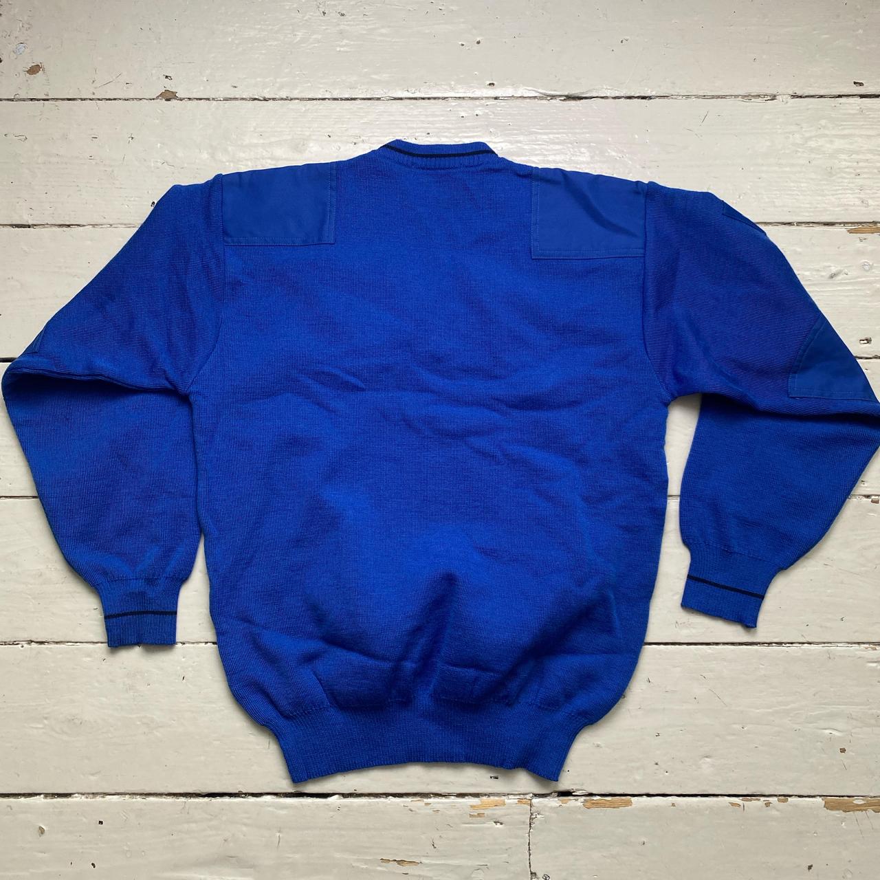 London Underground Blue V Neck Jumpers