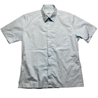 Yves Saint Laurent Vintage Light Blue Short Sleeve Shirt (L)