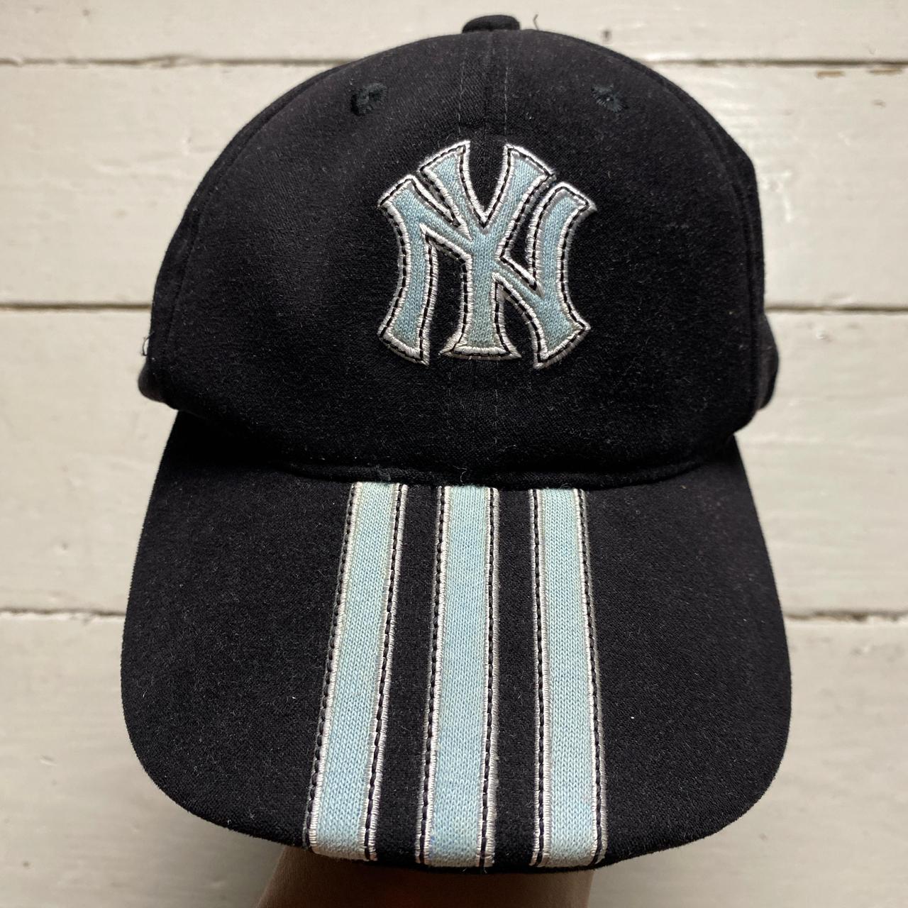 New York Yankees Adidas Black and Blue Suede Baseball Cap