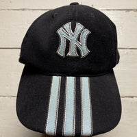 New York Yankees Adidas Black and Blue Suede Baseball Cap