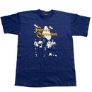 Fairport Convention Navy and Yellow 1996 Single Stitch Tour T Shirt (L)
