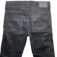 Levis Black Slim Fit Jeans (32W)