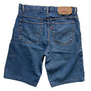 Levis 501 Vintage Made in USA Navy Jort Jean Shorts (30W)