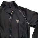 Carlsberg Black Diamante Rhinestone Bomber Womens Jacket (S)
