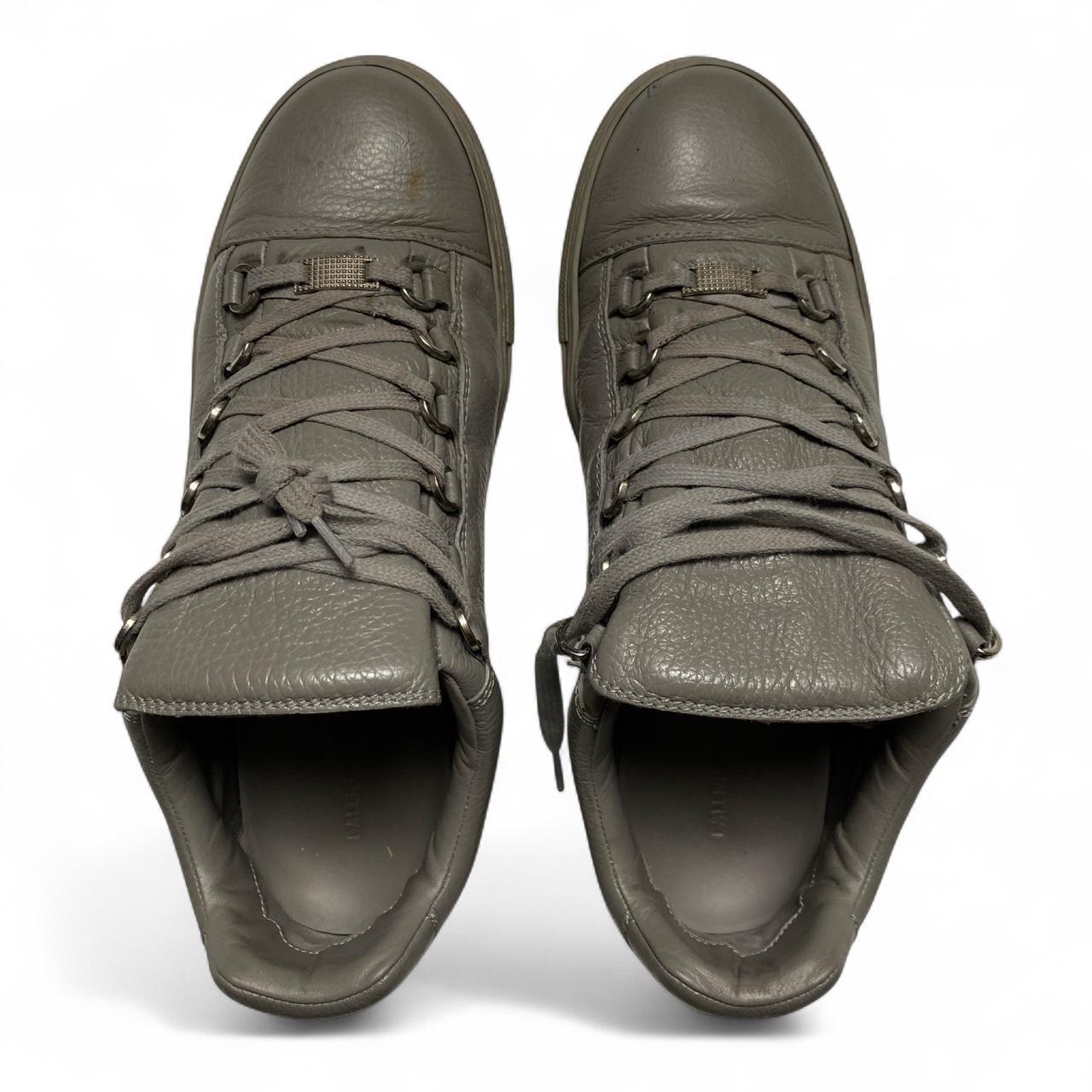 Balenciaga Arena Grey Low Top Trainers (UK 7)