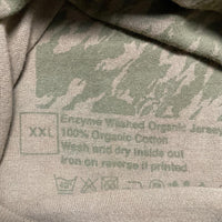 Maharishi Camouflage Green and Brown T Shirt (2XL)