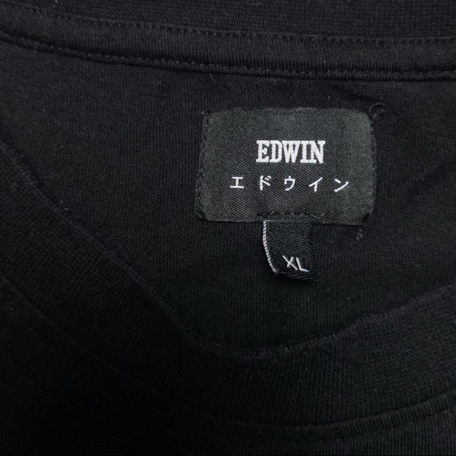 Edwin Black and Red T Shirt (XL)