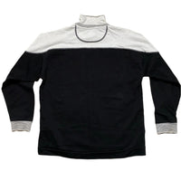 Diesel White Black and Pink Turtle Neck Jumper (S)