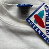 Ocean Pacific Vintage White Senor Chili Surfer Cartoon Jumper (XL)