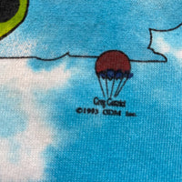 Grateful Dead Blue Tie Dye Vintage 90’s Single Stitch 1993 Parachute Bears T Shirt