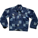 Classic Jeans Vintage 90’s Mixed Denim Colour Patches Jacket (S)