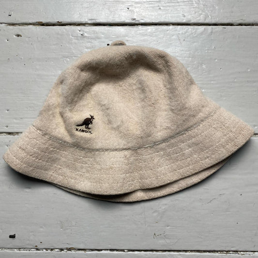 Kangol Fur Vintage 90’s Bucket Hat Cream