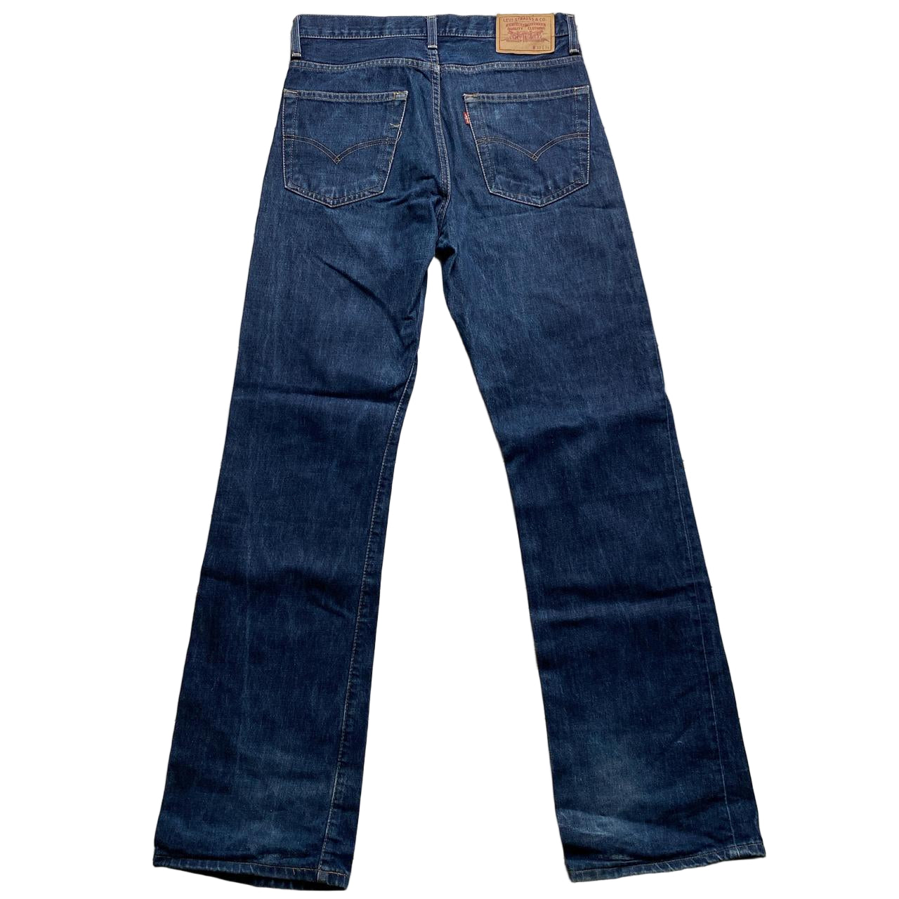 Levis 401 Navy Vintage Baggy Jeans (32W)