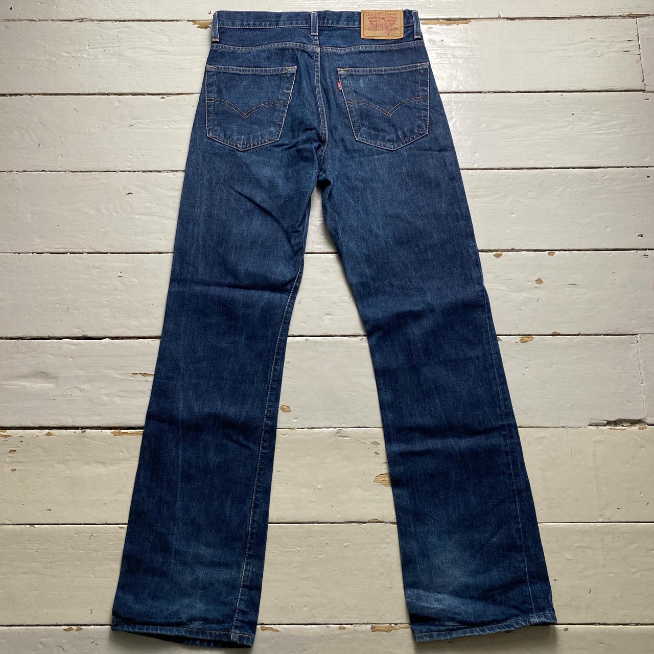 Levis 401 Navy Vintage Baggy Jeans