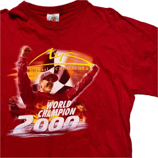 Michael Schumacher Vintage Formula 1 World Champion 2000 T Shirt (L)
