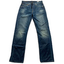 Levis 501 Vintage Stonewashed Navy Jeans (32W)