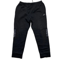 Adidas Black and Grey Baggy Joggers (XL)