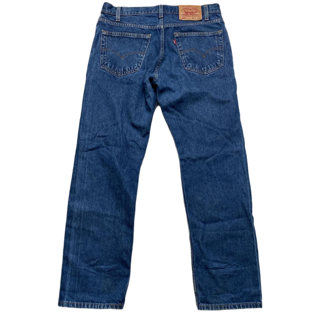 Levis Vintage 505 Navy Baggy Jeans (32W)