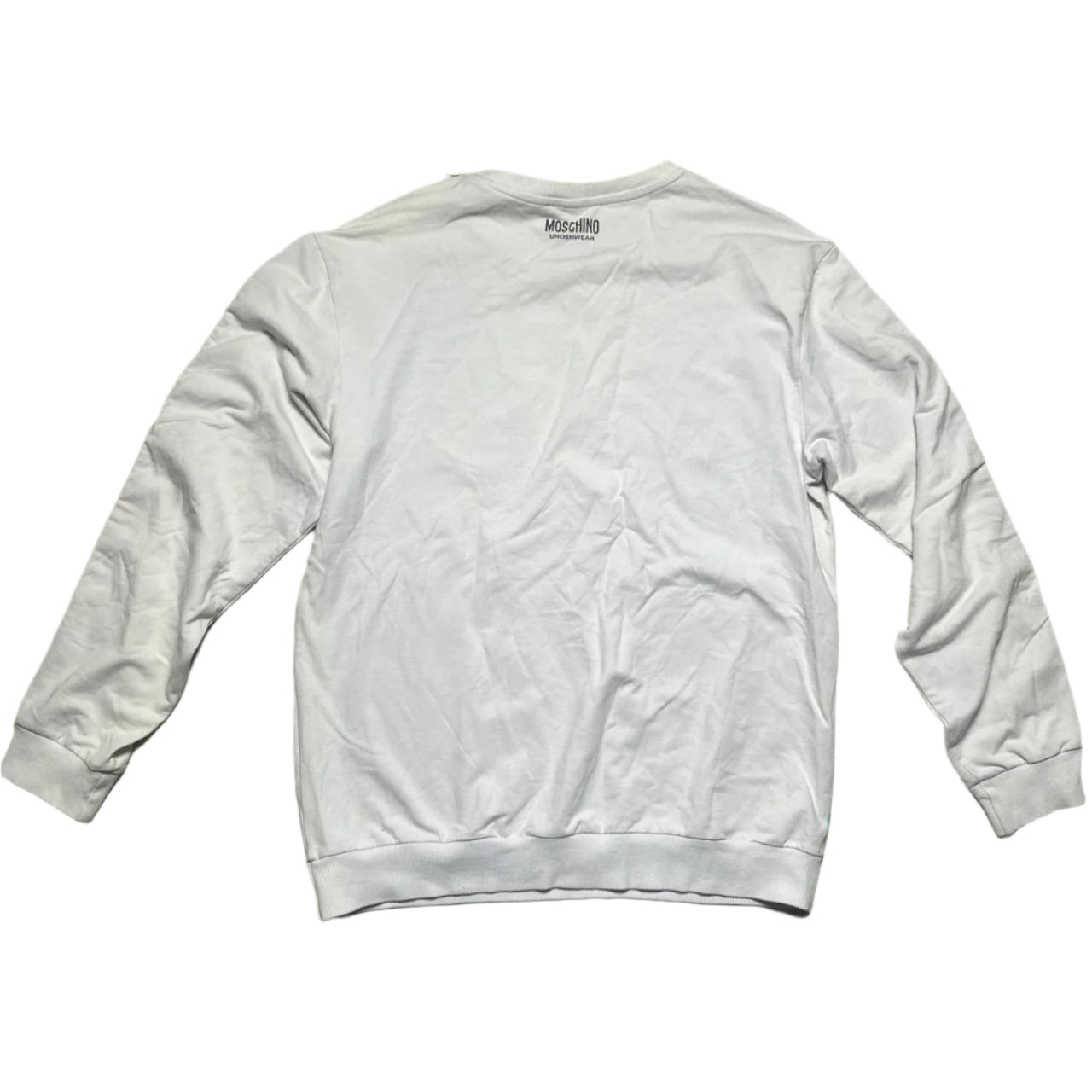 Moschino Underwear White Jumper (XL)