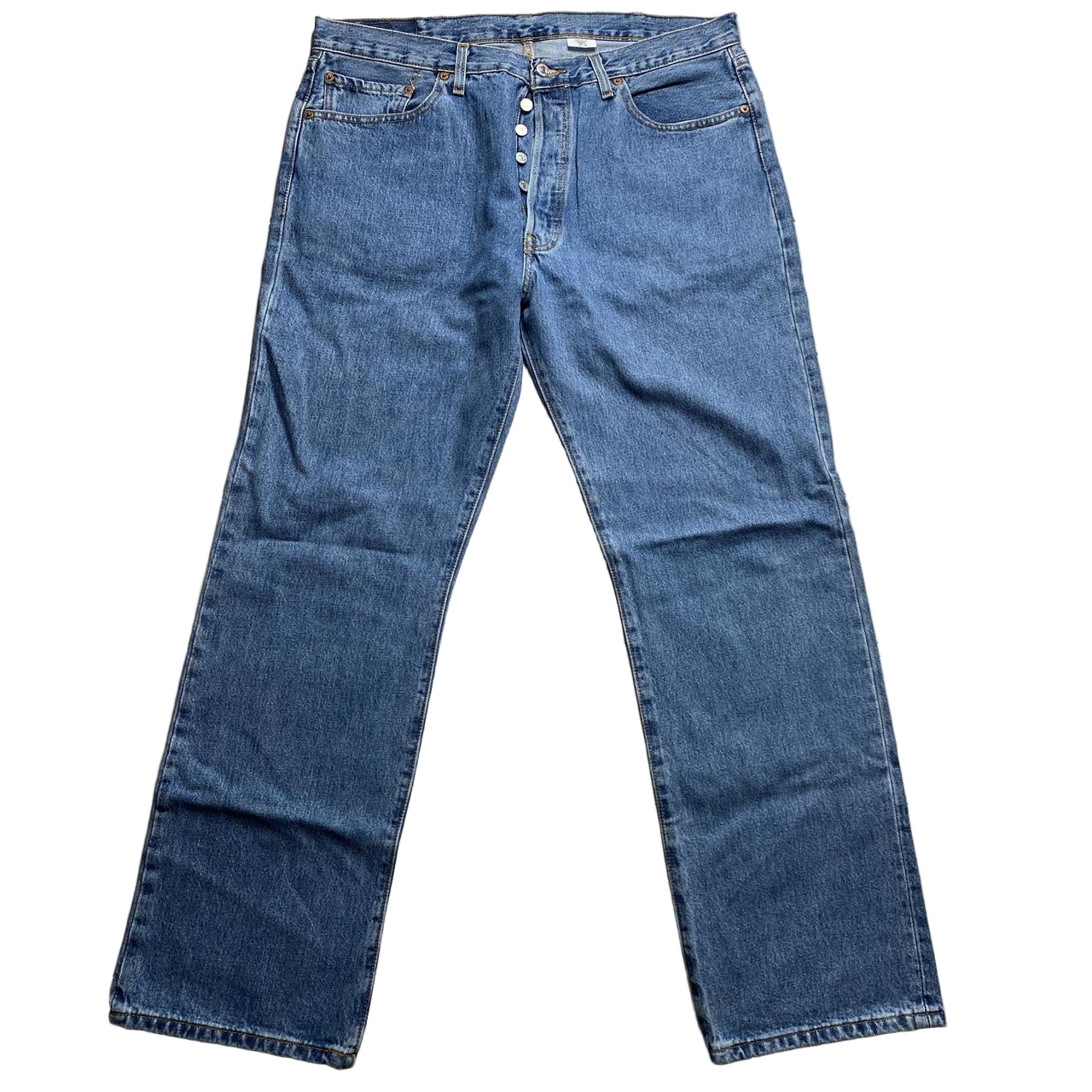 Levis 501 Baggy Blue Jeans (38W)