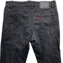 Levis 511 Black Slim Jeans (34W)
