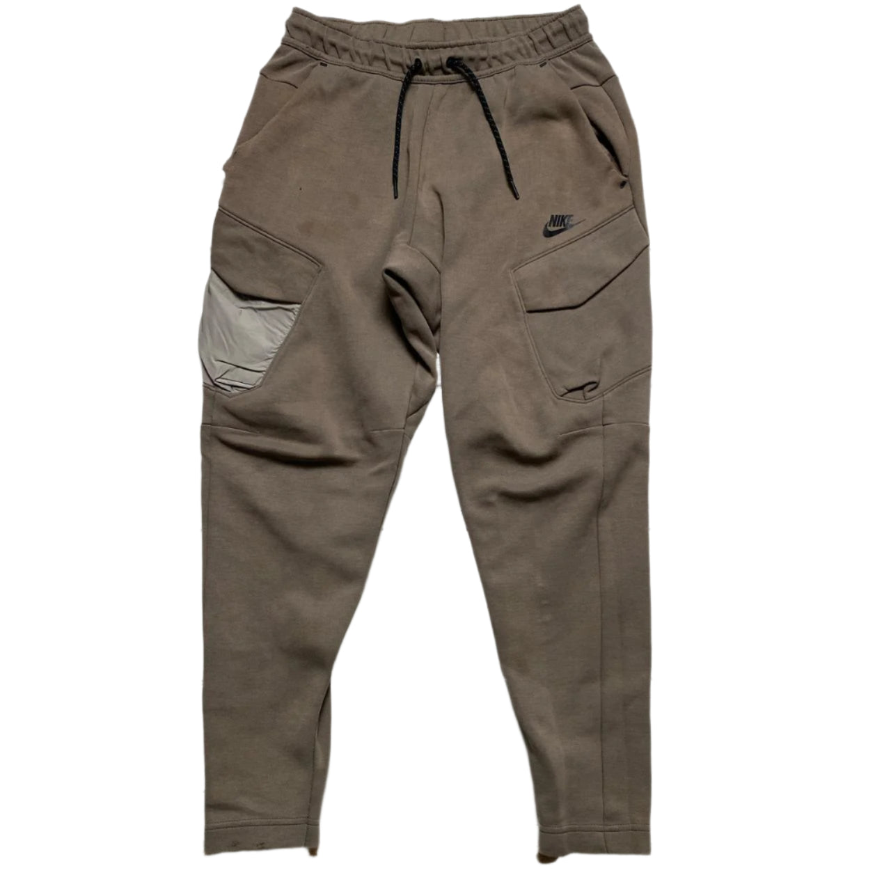 Nike Tech Fleece Brown Cargo Joggers (S)