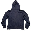 Nike Swoosh Athletic Department Navy and White Hoodie (S)