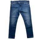 True Religon Tony Blue and Silver Horse Shoe Plaque Jeans (42W)