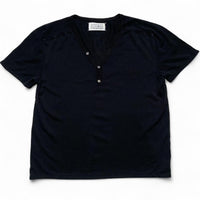 Maison Margiela Henley Tee T Shirt Black (M)