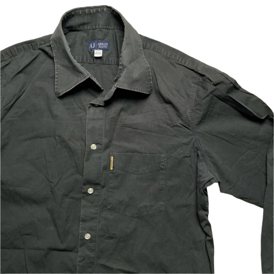 Armani Jeans Black Shirt (L)