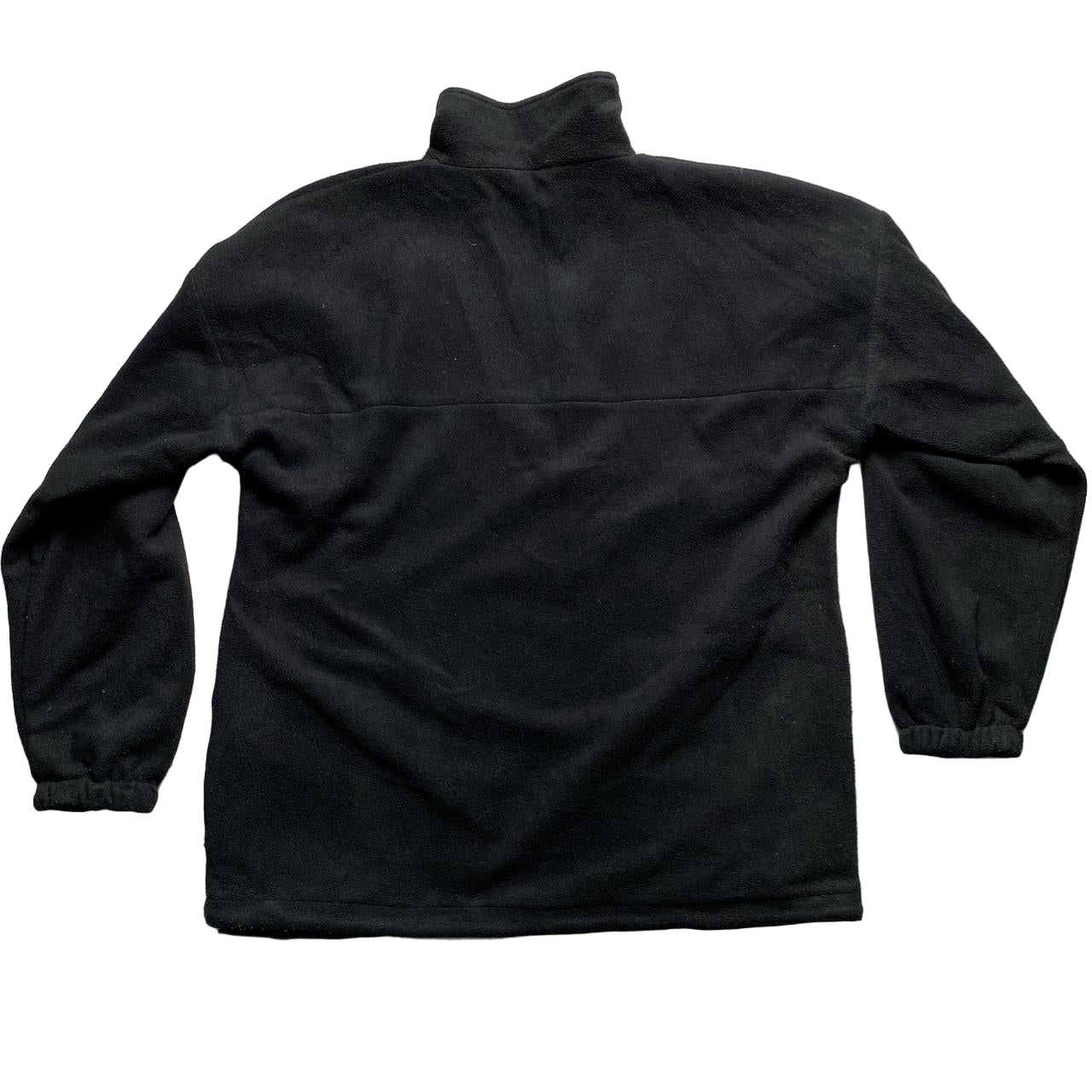 Red Stripe Jamaican Beer Vintage Black Fleece Zip Jumper (L)