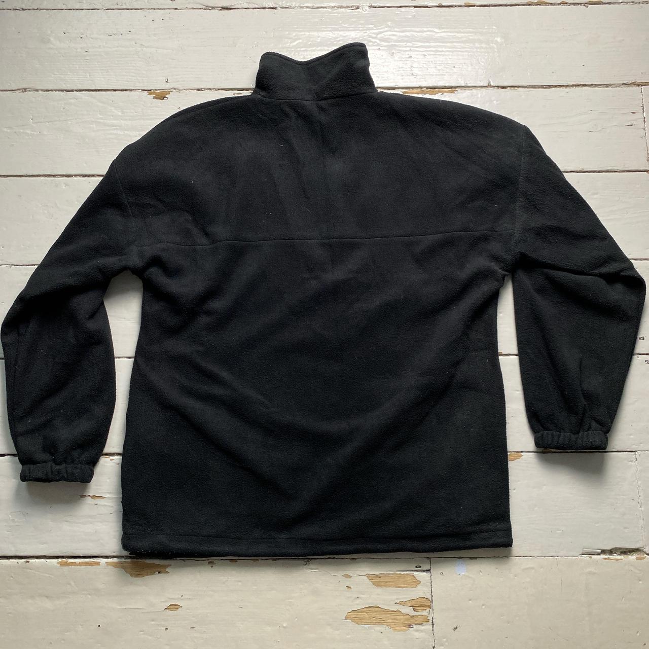 Red Stripe Jamaican Beer Vintage Black Fleece Zip Jumper