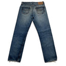 Levis 501 Light Blue Distressed Vintage Jeans (34W)