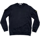 Stone Island Black Crewneck Jumper (XL)