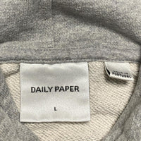 Daily Paper Grey and Black Hoodie