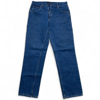 Valentino Navy Blue Baggy Jeans (36W)