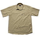 Versace Jeans Couture Vintage Crinkle Beige Sand Short Sleeve (L)