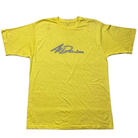 A1 Denim Yellow and Silver T Shirt (L)