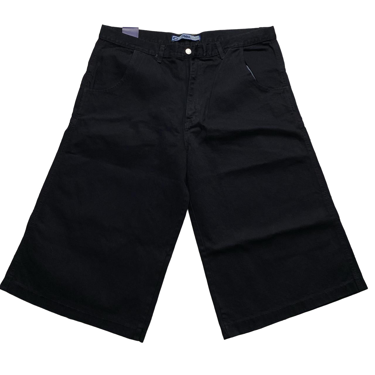 Criminal Damage Vintage Baggy Jort Jean Shorts (40W)